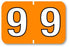 Medical Labels - Colwell Numeric Filing System Labels, 1-1/2" x 1"