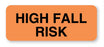 Medical Labels - Fall Risk Label, 1-1/4" x 5/16"