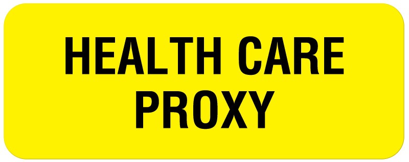 Medical Labels - Advance Directive Label, 2-1/4" x 7/8"