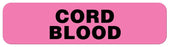 Medical Labels - Cord Blood Label, 1-1/4" x 5/16"