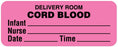 Medical Labels - Cord Blood Label, 2-1/4" x 7/8"