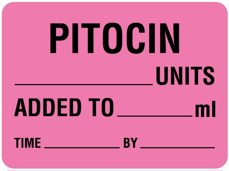 Medical Labels - IV Medication Additive Label, 2-3/8" x 1-3/4"