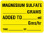 Medical Labels - IV Medication Additive Label, 2-3/8" x 1-3/4"