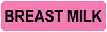 Medical Labels - Breast Milk, 3" x 7/8"