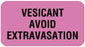 Medical Labels - Chemotherapy Communication Label, 1-5/8" x 7/8"