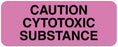 Medical Labels - Chemotherapy Communication Label, 2-1/4" x 7/8"