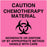 Medical Labels - Chemotherapy Communication Label, 4-1/2" x 4-1/2"
