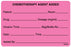 Medical Labels - CHEMOTHERAPY ADDED, Medication Label, 4" x 2-5/8"