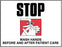 Medical Labels - Infection Control Labels, 8" x 5-1/4"