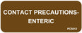 Medical Labels - Contact Precautions Labels, 2-1/4" x 7/8"