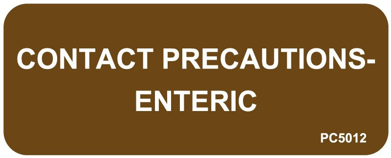 Medical Labels - Contact Precautions Labels, 2-1/4" x 7/8"