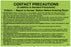 Medical Labels - Contact Precautions Labels, 8" x 5.25"