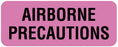 Medical Labels - Airborne Precautions Labels, 2-1/4" x 7/8"