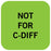 Medical Labels - Not for C Diff Labels, 1" x 1"