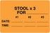 Medical Labels - Urine & Stool Collection Labels, 4" x 2-5/8"