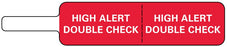 Medical Labels - HIGH ALERT Flag, 3-7/8" x 3/4"
