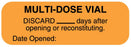 Medical Labels - Storage and Quality Control Label, 1-1/2" x 1/2"