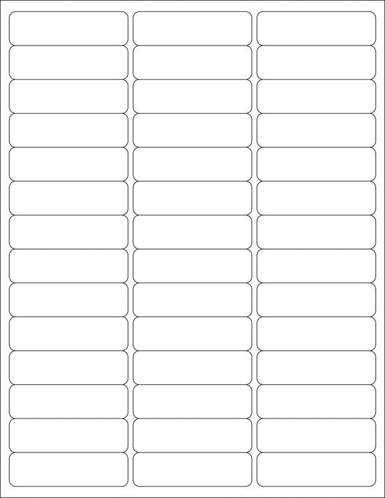 Medical Labels - Laser Printer Label, 8-1/2" x 11"