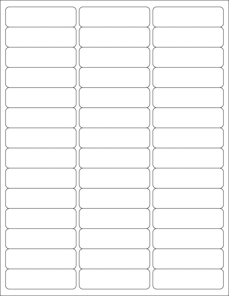 Medical Labels - Laser Printer Label, 8-1/2" x 11"