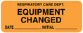 Medical Labels - Respiratory Care Label, 2-1/4" x 7/8"