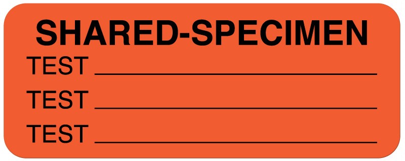 Medical Labels - Specimen Label, 2-1/4" x 7/8"