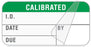 Medical Labels - Calibration Label, 1-1/2" x 3/4"