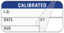 Medical Labels - Calibration Label, 1-1/2" x 3/4"