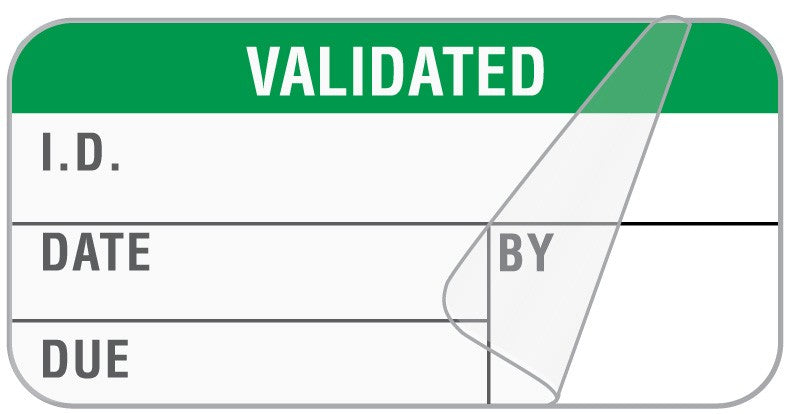 Medical Labels - Validation Label, 1-1/2" x 3/4"