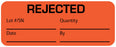 Medical Labels - Quality Control Label, 2-1/4" x 7/8"