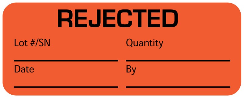 Medical Labels - Quality Control Label, 2-1/4" x 7/8"
