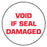 Medical Labels - White Tamper-Evident Calibration Label, 3/4" x 3/4"
