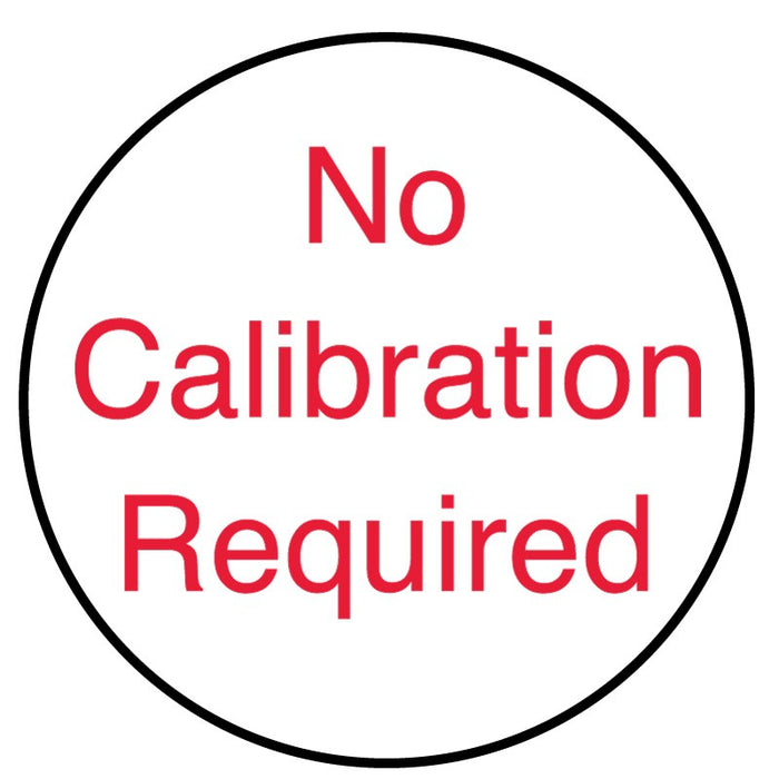 Medical Labels - NO CALIBRATION REQUIRED, 3/4" x 3/4"