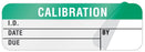 Medical Labels - Calibration Label, 1-1/2" x 1/2"