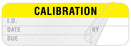 Medical Labels - Calibration Label, 1-1/2" x 1/2"