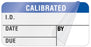 Medical Labels - Calibration Label, 1-1/2" x 3/4"