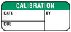 Medical Labels - Calibration Label, 7/8" x 3/8"