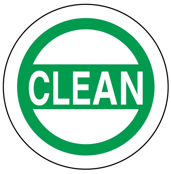 Medical Labels - CLEAN Label, 1-1/2" x 1-1/2"