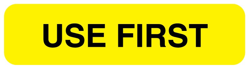Medical Labels - Quality Control Label, 1-1/4" x 5/16"
