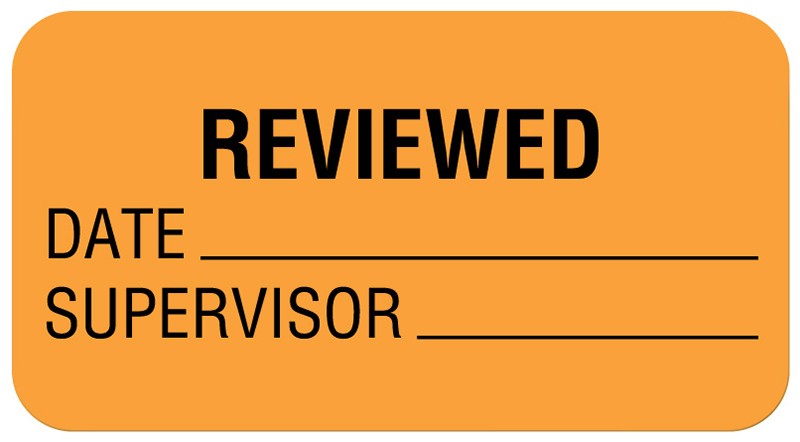 Medical Labels - Quality Control Label, 1-5/8" x 7/8"
