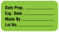 Medical Labels - Quality Control Label, 1-5/8" x 7/8"