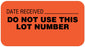 Medical Labels - Quality Control Label, 1-5/8" x 7/8"