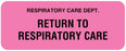 Medical Labels - Oxygen Therapy and Treatment Label, 2-1/4" x 7/8"