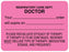 Medical Labels - Respiratory Care Label, 2-3/8" x 1-3/4"