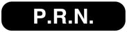 Medical Labels - P.R.N., Medication Instruction Label, 1-5/8" x 3/8"