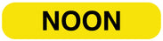 Medical Labels - NOON, Medication Instruction Label, 1-5/8" x 3/8"