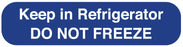 Medical Labels - KEEP IN REFRIGERATOR, Medication Instruction Label, 1-5/8" x 3/8"