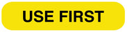 Medical Labels - USE FIRST, Medication Instruction Label, 1-5/8" x 3/8"