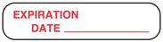 Medical Labels - EXP. DATE, Medication Instruction Label, 1-5/8" x 3/8"