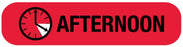 Medical Labels - AFTERNOON, Medication Instruction Label, 1-5/8" x 3/8"