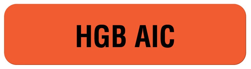 Medical Labels - Chemistry/Hematology Label, 1-1/4" x 5/16"